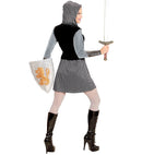 Knight  Hooded Dress, Arm Bands 