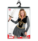 Knight  Hooded Dress, Arm Bands 