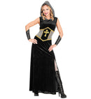 Knight  Hooded Dress, Arm Bands 