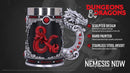 Dungeons Dragons Fantasy Role Play Die D20 Tankard 15.5cm 9