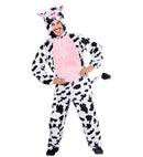 Funny Cow  Hooded Jumpsuit With Mask 