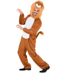Funny Lion  Hooded Jumpsuit With Mask 