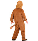 Funny Lion  Hooded Jumpsuit With Mask 