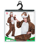 Funny Tiger  Hooded Jumpsuit With Mask 