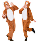 Funny Bear  Hooded Jumpsuit With Mask 
