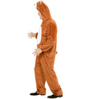 Funny Bear  Hooded Jumpsuit With Mask 
