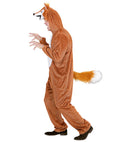 Funny Fox  Hooded Jumpsuit With Mask 