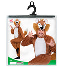 Funny Fox  Hooded Jumpsuit With Mask 