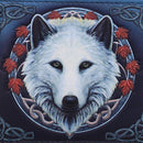 Guardian of the Fall White Autumn Wolf Wallet 6