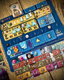 Gamelyn Game Tiny Epic Vikings Fast Playing 1-4 Players First Tri-Foldable Strategy War Board Games for Adult, Wooden Components, with Settlers, Boats, & Temples | Collect Rune Stone Secure Victory