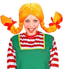 Playful Girl Wig With Bendable Plaits - In Box