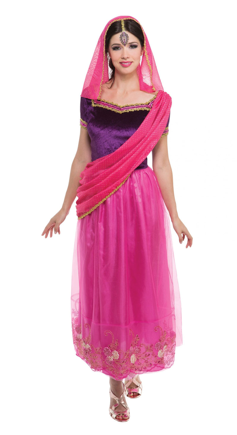 Bollywood Lady Adult Costume Female Uk Size 10 14_1 AC225