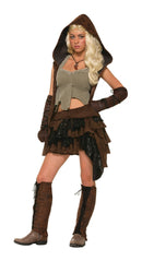 Womens Rogue Warrior Female Medieval Adult Costume Halloween_1 AC578