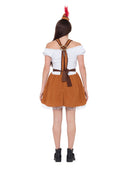 Womens Geman Country Bar Girl Adult Costume Oktoberfest Dress