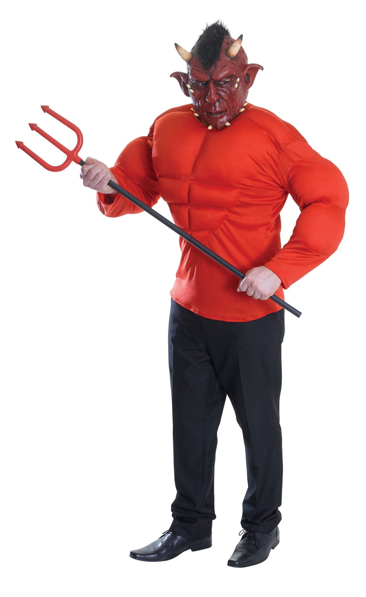 Mens Devil Costume Padded Top Adult Male Halloween Mens Devil Costume Padded Top Adult Male Halloween