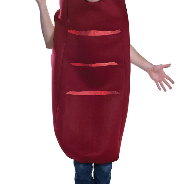 open lace back dress Mens Sausage Costume Adult Male Halloween