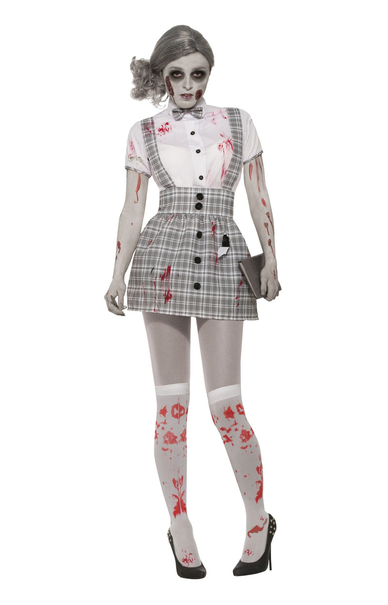 Zombie Schoolgirl Adult Costume Female_1 AC78243