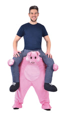 Piggy Back Pig Costume Adult Unisex Male Chest Size 44" Female Uk 10 14_1 AC867