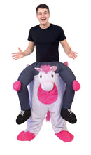 Piggy Back Unicorn Costume Adult Unisex Male Chest Size 44" Female Uk 10 14_1 AC868