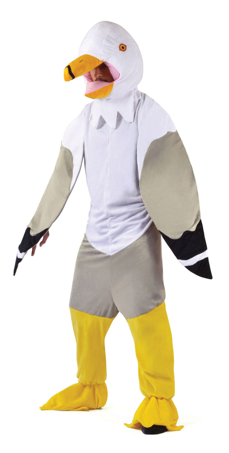 Seagull Costume Big Head Adult Male Chest Size 44" Female Uk 10 14_1 AC950