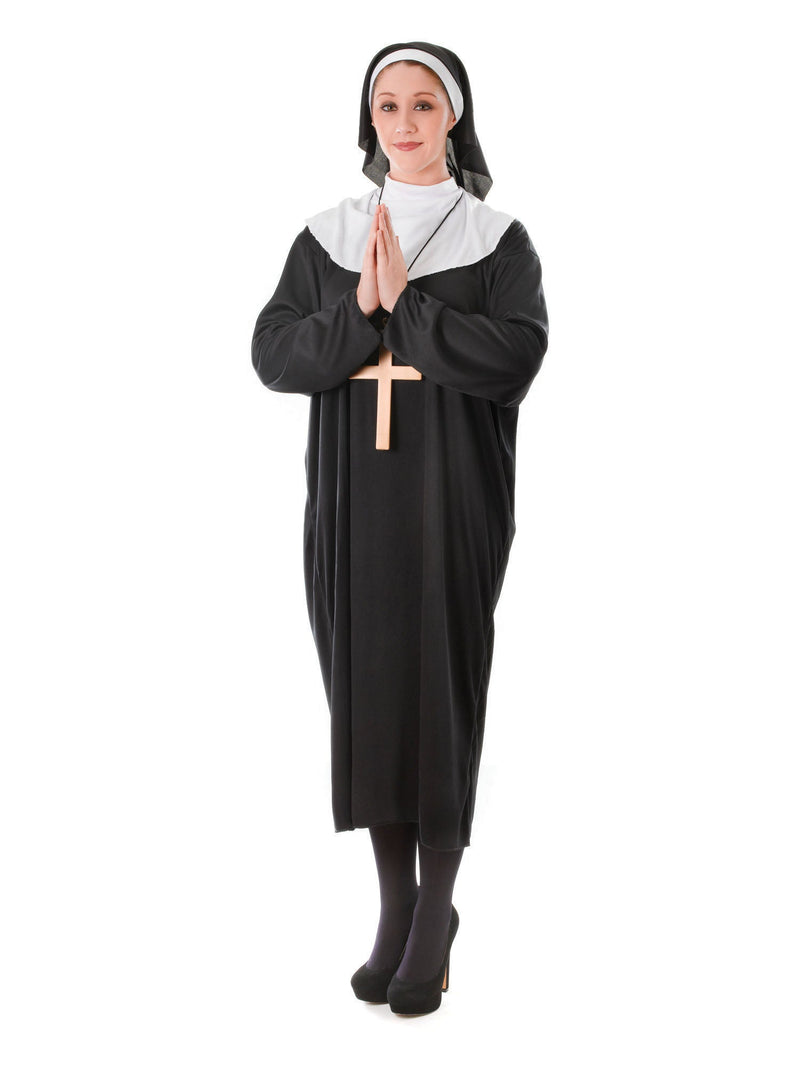Classic Nun Adult Costume Ladies Habit
