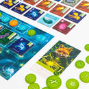 Nocturne Board Game Set Collection and Bidding Play as Fox Mystics Find Magical Items 8