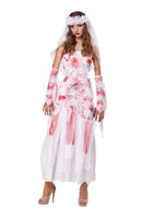 Grave Bride Adult Costume Uk Size 10 14_1 AF007