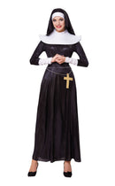 Nun Deluxe Adult Costume Uk Size 10 14_1 AF011