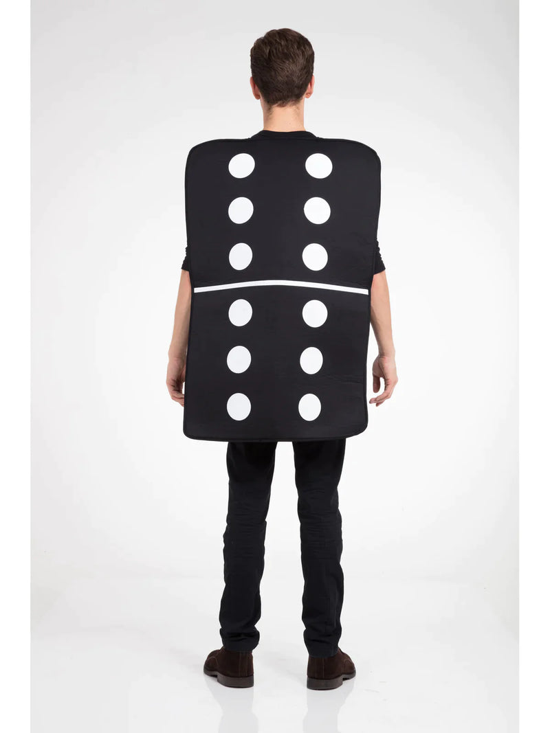Domino Costume Adult Black Tabard