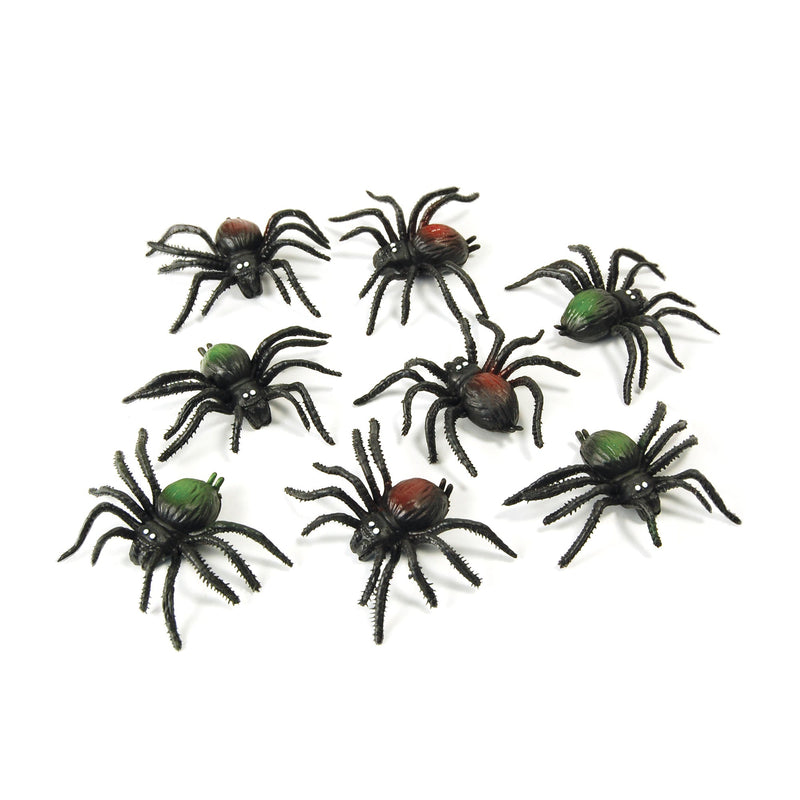 Scary Creatures Spiders 8 Pkt Animal Kingdom Unisex Per Pack_1 AK033