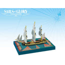 Sails of Glory Ship Pack HMS Concorde 1784 HMS Unite 1796 Board Game 1