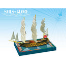 Sails of Glory Ship Pack HMS Zealous 1785 HMS Superb 1760 Board Game 1