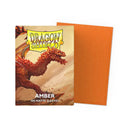 UNIT Dragon Shield Amber Matte Sleeves Standard Size 100 Gaming Accessory by Arcane Tinmen 1