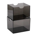 UNIT Dragon Shield Strongbox 100 Card Deck Box Clear Black Gaming Accessory by Arcane Tinmen 6