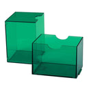 UNIT Dragon Shield Strongbox 100 Card Deck Box Clear Green Gaming Accessory by Arcane Tinmen 3