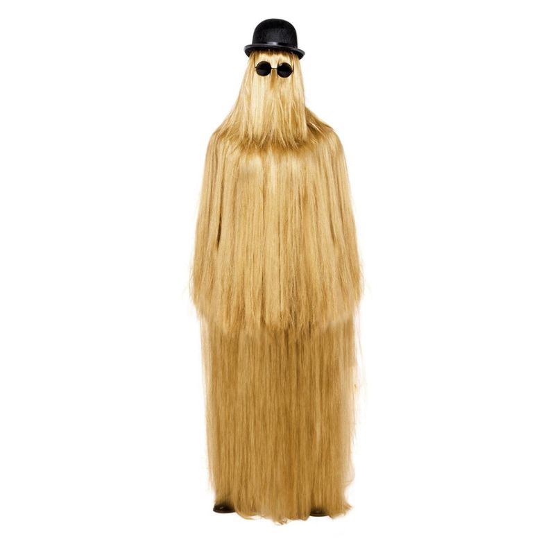 Addams Family Cousin ITT Costume Adult Brown Onesie_1