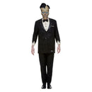 Addams Family Lurch Costume Adult Black Suit Mask 1