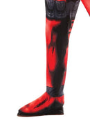 Adult Deadpool Costume Deluxe Marvel Mens Muscle Chest Jumpsuit 4