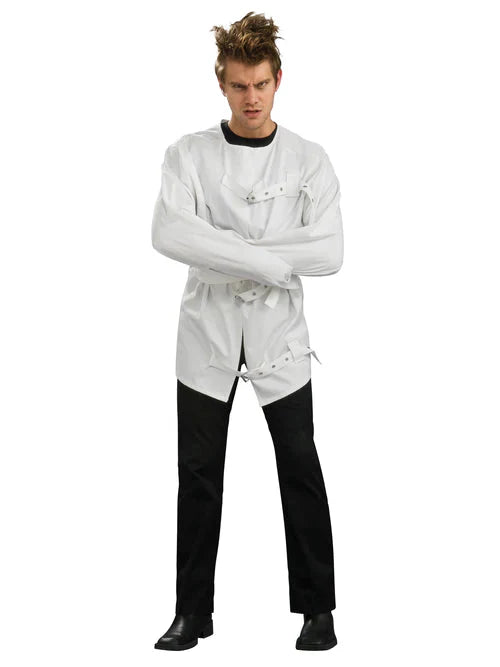 Adult Straight Jacket Insane Asylum Costume_1