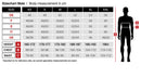 Widmann Adult Male Costume Size Chart