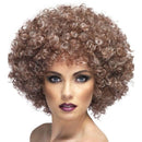 Afro Wig Adult Natural Brown Blonde Tints 1