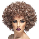 Afro Wig Adult Natural Brown Blonde Tints 1