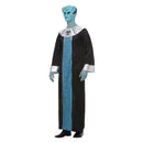 Alien Lord Adult Blue Robe Mask 3