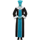 Alien Lord Adult Blue Robe Mask 1