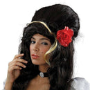 Amy Winehouse Wig Rehab Black Beehive Hairstyle 3