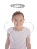 Angel Girls Costume White Angel Dress with Belt 2