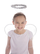 Angel Girls Costume White Angel Dress with Belt 2