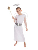 Angel Girls Costume White Angel Dress with Belt 1