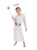 Angel Girls Costume White Angel Dress with Belt 1
