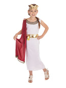 Athena Goddess Girls Costume White Toga 1